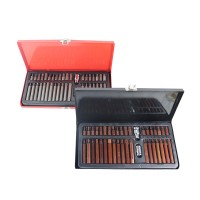 40pcs Sand Blasting bit Torx Hex Head  CRV Bits Set 3/8 1/2 Long Short Sockets Bits hex head screwdriver